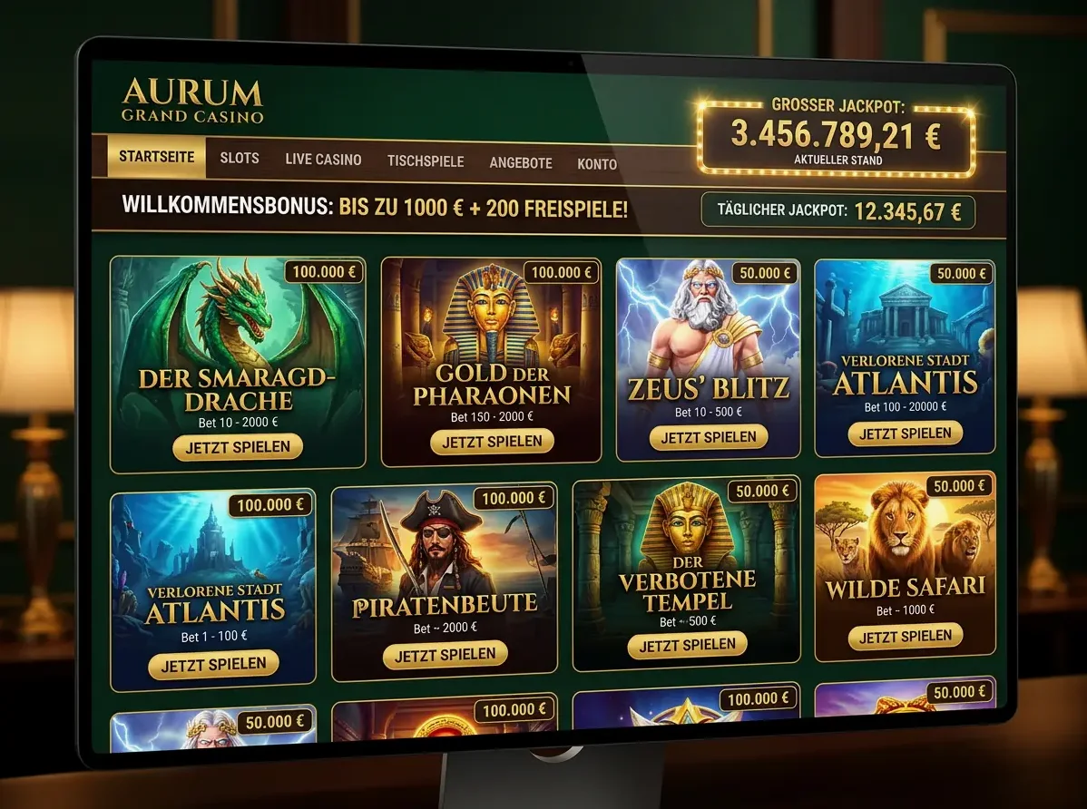 Spieleauswahl bei Betmen